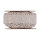 Self adhesive cotton lace Taupe, 3,8 cm, 3 m roll