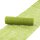 Decoration ribbon, jute Grass Green, 5, 8 or 30 cm wide, runner, chain-linked