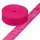 Dekoband aus Jute, Pink, 5 cm breit, 20 m Rolle, Läufer, Runner, gekettelt