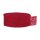 Decorative jute ribbon, red, 5 cm, 20 m roll, runner, chain-linked