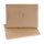 Folder C5, 16 x 23 x 1 cm, brown, kraft cardboard, butterfly closure - 25 pcs/pack