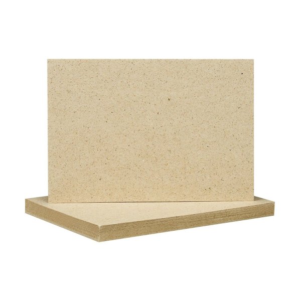 Grass paper A6 card 275 g/m² for crafting environment-friendly - 25 pcs./pack