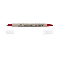 Kuretake Calligraphy Pen, pure red