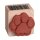 Wooden stamp kittys paw print 25 x 25 mm
