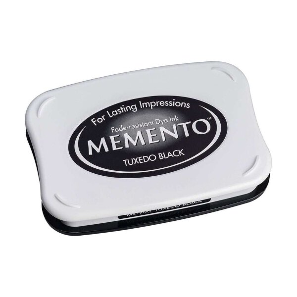 Memento™ inkpads Tuxedo Black, fast-drying, lightproof