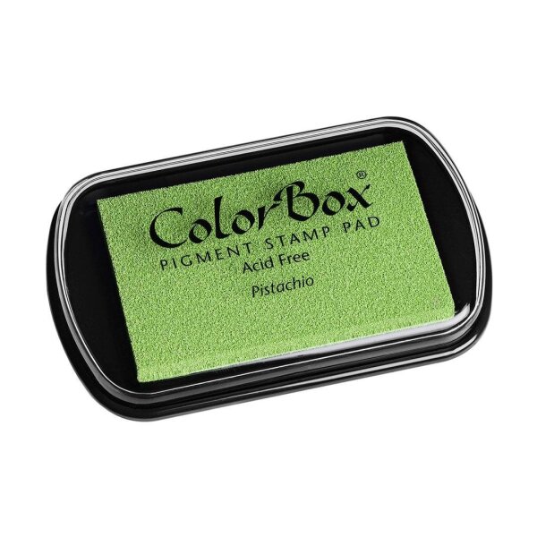 Ink pad ColorBox® PIGMENT, Pistachio, slow drying