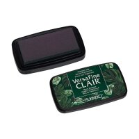 Stamp pad Blue-Green, for finest details, acid-free, waterproof, quick-drying, 75 x 35 mm
