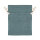 Stahlblauer Baumwollbeutel mit hellem Zugband, 9 x 12 cm, Stoffbeutel, Geschenkbeutel