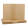 A7 Kraftkarton 410 g/m², 7,4 x 10,5 cm, unbedruckt, braun, Bastelkarton - 25 Karten/Pack