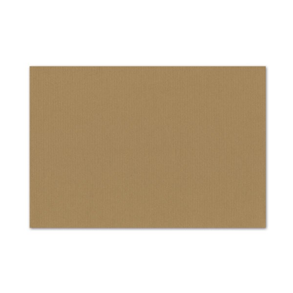 25 sheet A4 kraft paper 100 g/m², ribbed, brown, 21 x 29,7 cm craft paper - 100 sheets/packs