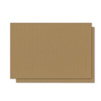 A4 Kraftpapier 100 g/m², gerippt, braun, 21 x 29,7 cm - 100er Pack