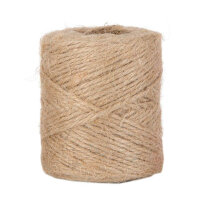 Jute twine,natural, jute string, 100 g, approx. 50 m,...