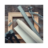 Steel ruler 40cm, for cardboard, paper, paperboard