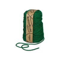Cord made of recycled cotton, 5 mm x 80 m, approx. 500 g, coloured Green