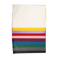 Colored tissue paper in many colors, pack of 25 sheets...