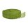 Jute ribbon, 4 cm, 25 m roll, firm quality, green