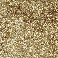 Golden glitter, biodegradable organic glitter, 10 g/can