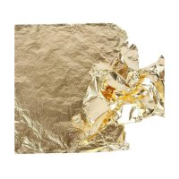 Blattmetall, Gold, 160 x 160 mm, 25 Blatt/Pack