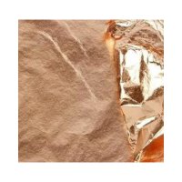 Metal leaf, copper, 160 x 160 mm, 25 sheets/pack