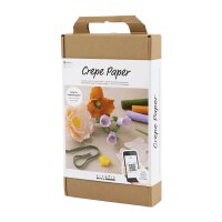 Starter creative set crepe paper flowers