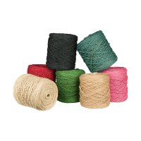 Flax yarn plain in various colours, 3.5 mm, ca. 470 m...