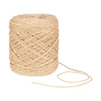 Flax yarn natural undyed, 3,5 mm, ca. 470 m linen yarn, 1 kg bobbin