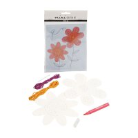 Mini creative set "Flowers", craft set for...