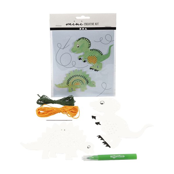 Mini creative set "Dinosaur", craft set for children