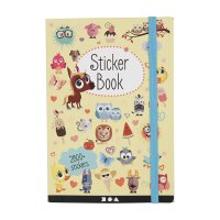 Sticker book with 2800 stickers on different themes