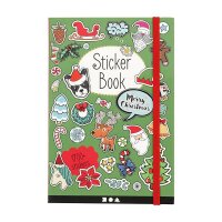 Sticker-Buch mit 2800 Stickern mit Weihnachtsmotiven