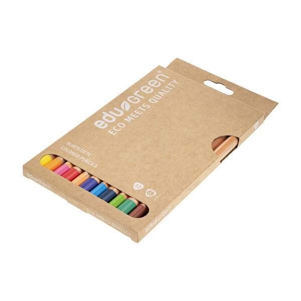 Jumbo Crayons, Edu-Green, Pack of 12 Colours