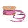 Paper ribbon with colour gradient, purple, 10 m, gift ribbon, decoration ribbon