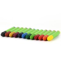 Wax crayon nawaro, in wooden box FSC-certified - 12 colours