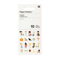 Paper Poetry Stickerbuch, Aktivitäten, 10...