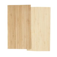 Bambus-Furnierplatten,12 x 22 cm, Dicke 0,75 mm - 2er Pack