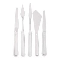 Plastic spatula ArtistLine, various shapes and sizes -...