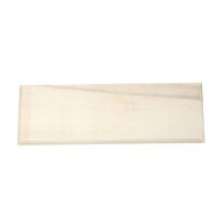 Holzschild, 10 x 30 cm, Dicke 10 mm, Pappelholz