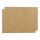 25 x A6 card, kraft cardboard 244 g/m², brown, unprinted