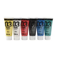 Water-based metallic paint, glossy, 6 standard colors...