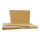 25 x Folding card A5, 225 g/m² Kraft cardboard, unprinted, brown