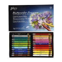 Mungyo Gallery watercolor chalk, 24 colors water soluble...