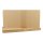 25 x card DL, rounded, Kraft cardboard 283 g/m², brown, unprinted