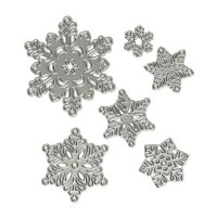 Cutting template snowflakes D 2-6 cm