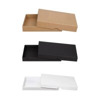 Folding box 15.2 x 21.4 x 2.5 cm, Brown, Black, White,...