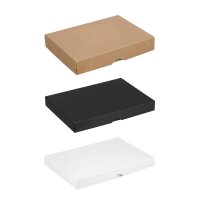 Folding box 15.2 x 21.4 x 2.5 cm, Brown, Black, White,...