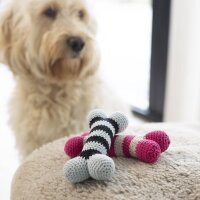 Mini creative set crochet - dog bones, DIY crochet set...