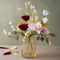 Creative set crepe paper - bouquet of flowers