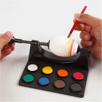 Egg painter with 8 colors and brushes