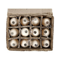 Eier aus Terrakotta zum Aufhängen, Weiß, Ostereier, Osterdekoration 12 Stück