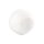 Bastelkugeln, 2,5 cm Deko-Ball, Kugeln aus gepresster Baumwollwatte mit halbem Bohrloch